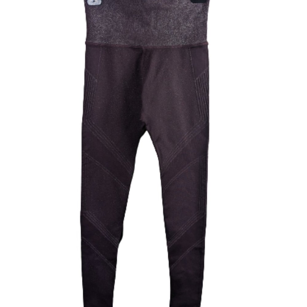 Athleta Burgundy Twilight Tight High Rise Leggings | Size XS - Picture 2 of 9